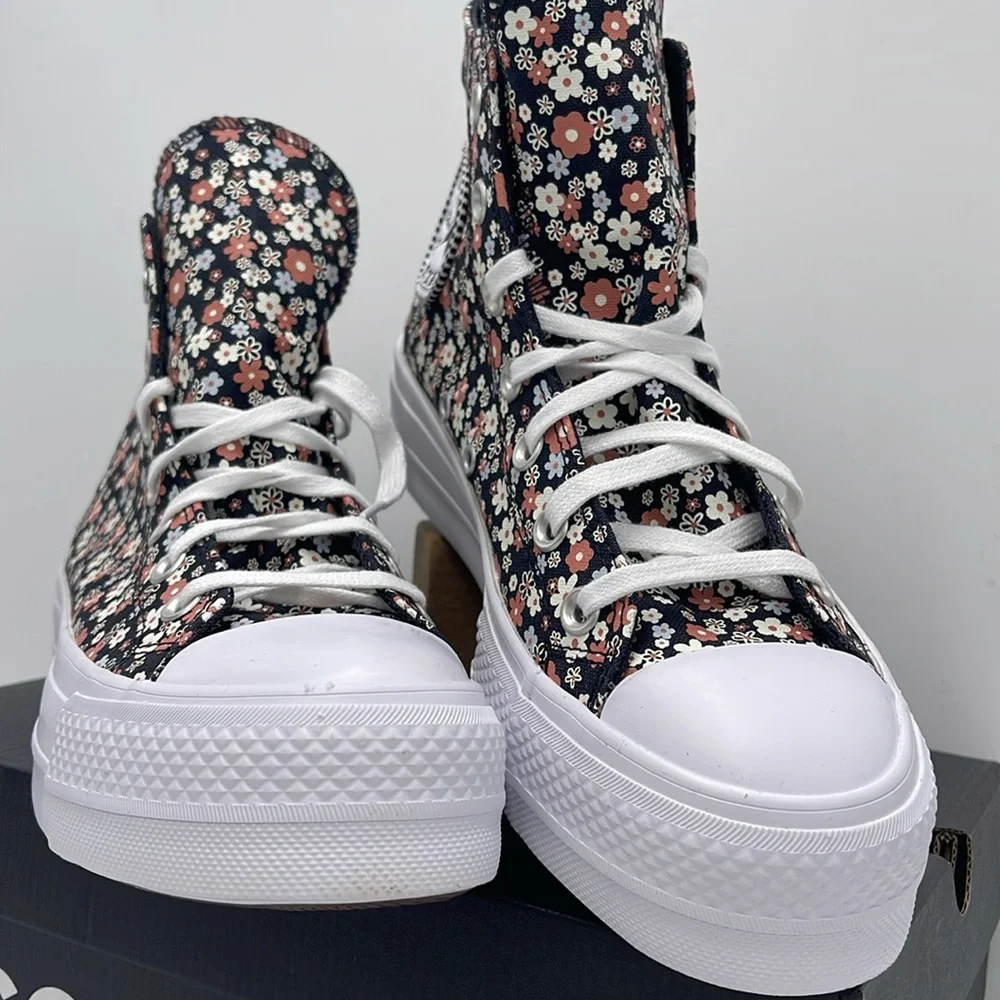 Converse WMNS CTAS LIFT HI TOTAL ECLIPSE/WHITE A14264C Platforms Sneakers